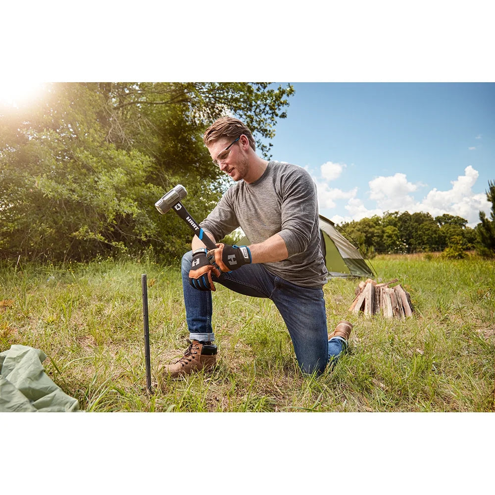 Unleash Power with the 4 lb. Heavy-Duty Fiberglass Handle Sledge Hammer - Perfect for Any Project!