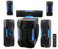 Rockville HTS56 1000W 5.1 Channel Home Theater System with Bluetooth and USB - Unleash the Power of Surround Sound!