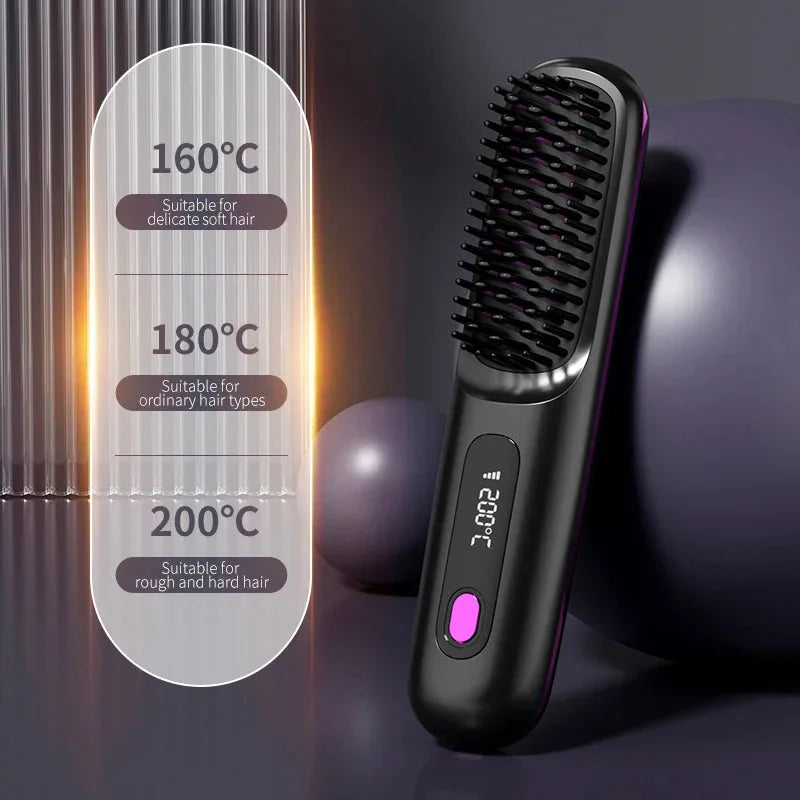 Glissara | Kabelloses Haarglätter Mit Ionen-Technologie