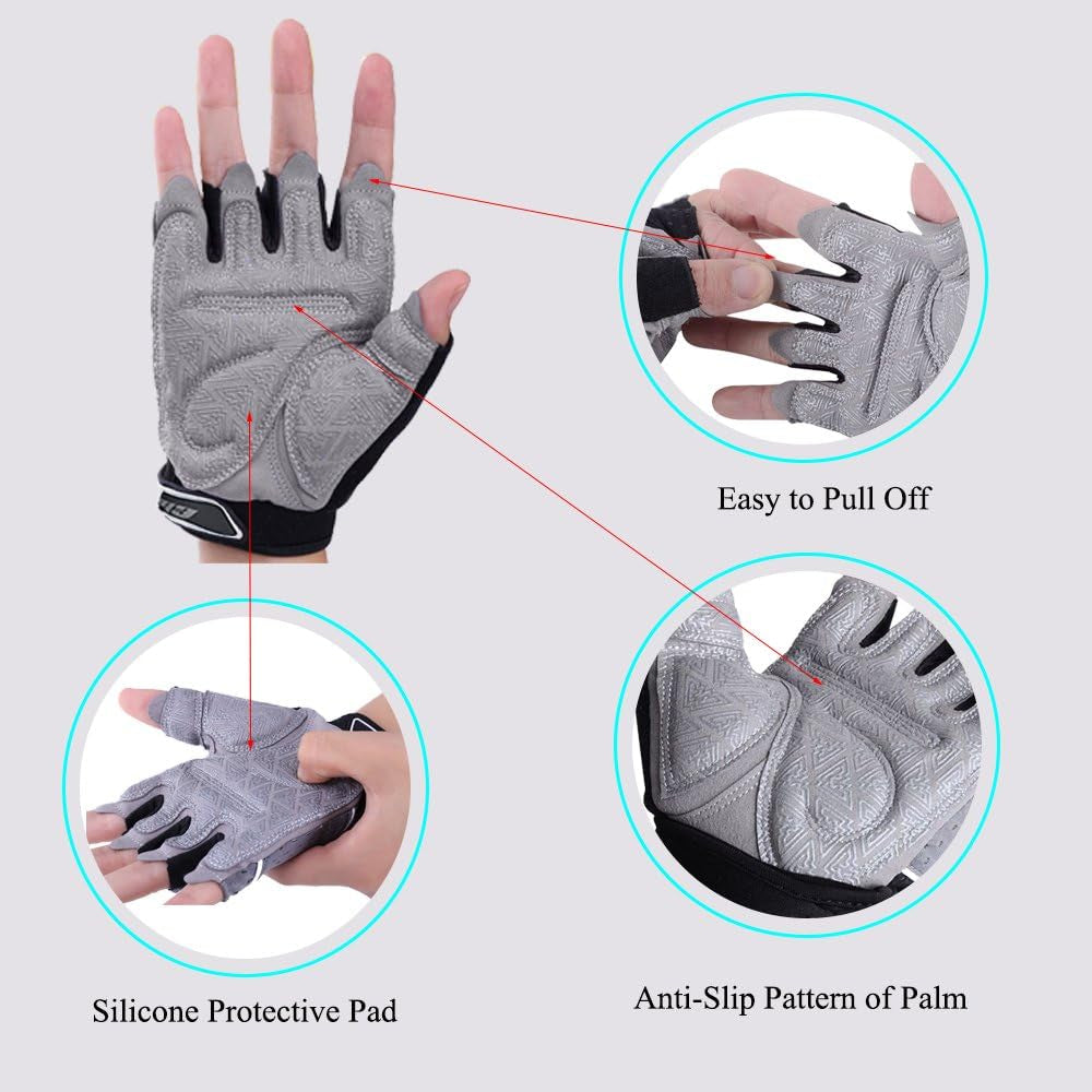 Elevate Your Performance with Elutong Professional Weight Lifting and Cycling Gloves - Lightweight, Breathable, and Slip-Resistant for Ultimate Comfort and Grip