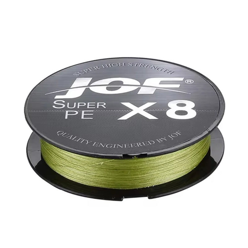 8-Strand Braided Fishing Line for Outdoor Use - 150M to 500M, Suitable for Sea, Ice, River, and Rock Fishing - 20-100LB Strength