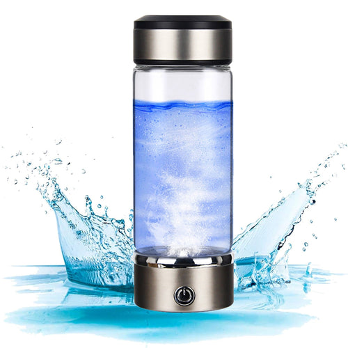 CELNNCOE Hydrogen Water Bottle, Portable Hydrogen Water Generator,Water Purifier,Hydrogen Water Ionizer Machine, Hydrogen Water Bottle Generator USB Portable Hydrogen Water Maker Machine 360ml