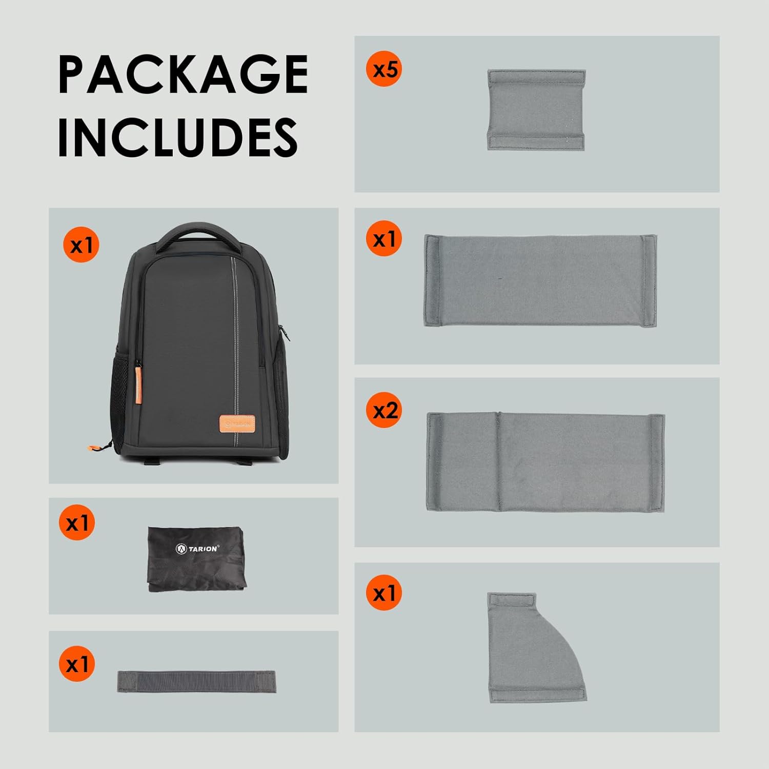 TARION Camera Backpack for Photographers - Compact Camera Bag with 15.6 Inch Laptop Compartment - Side Access Quick Draw - Anti-theft Hidden Pocket Tripod Holder Rain Cover - TB04 Black