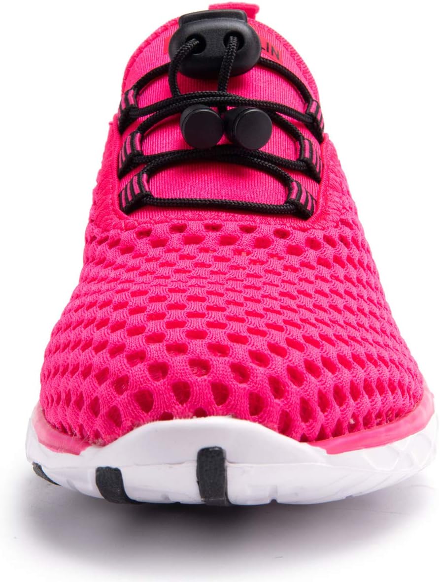 Women's Quick Drying Aqua Water Shoes,3-Second Drainage & All-Terrain for Swimming,Hiking,Yoga