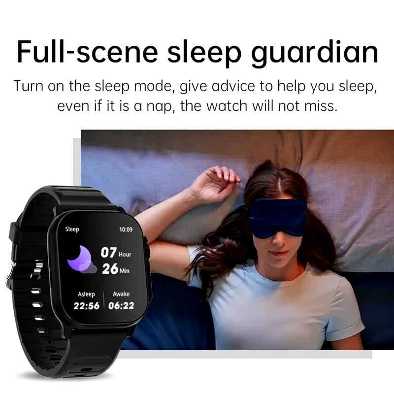 X10 Ultra Smartwatch - Bluetooth Connectivity, Heart Rate Monitor & Activity Tracker for iOS and Android Users