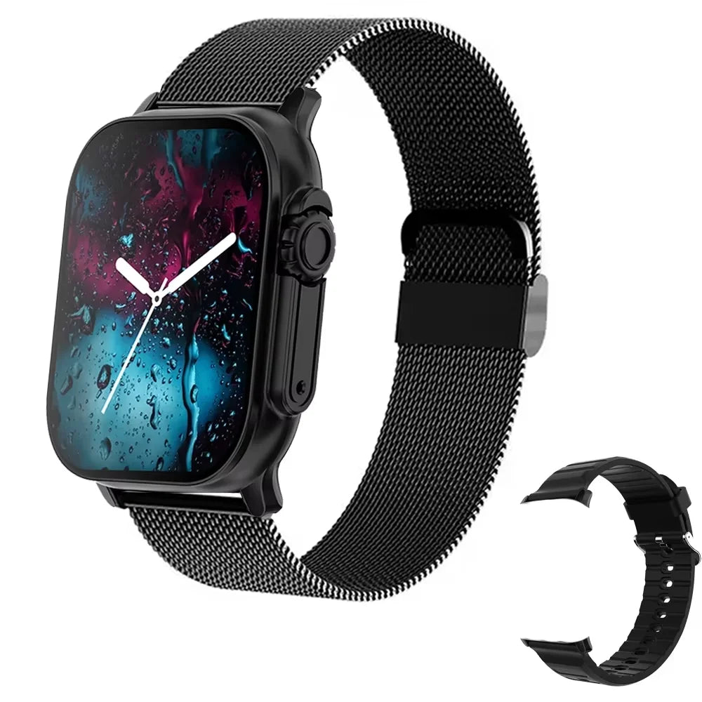 X10 Ultra Smartwatch - Bluetooth Connectivity, Heart Rate Monitor & Activity Tracker for iOS and Android Users