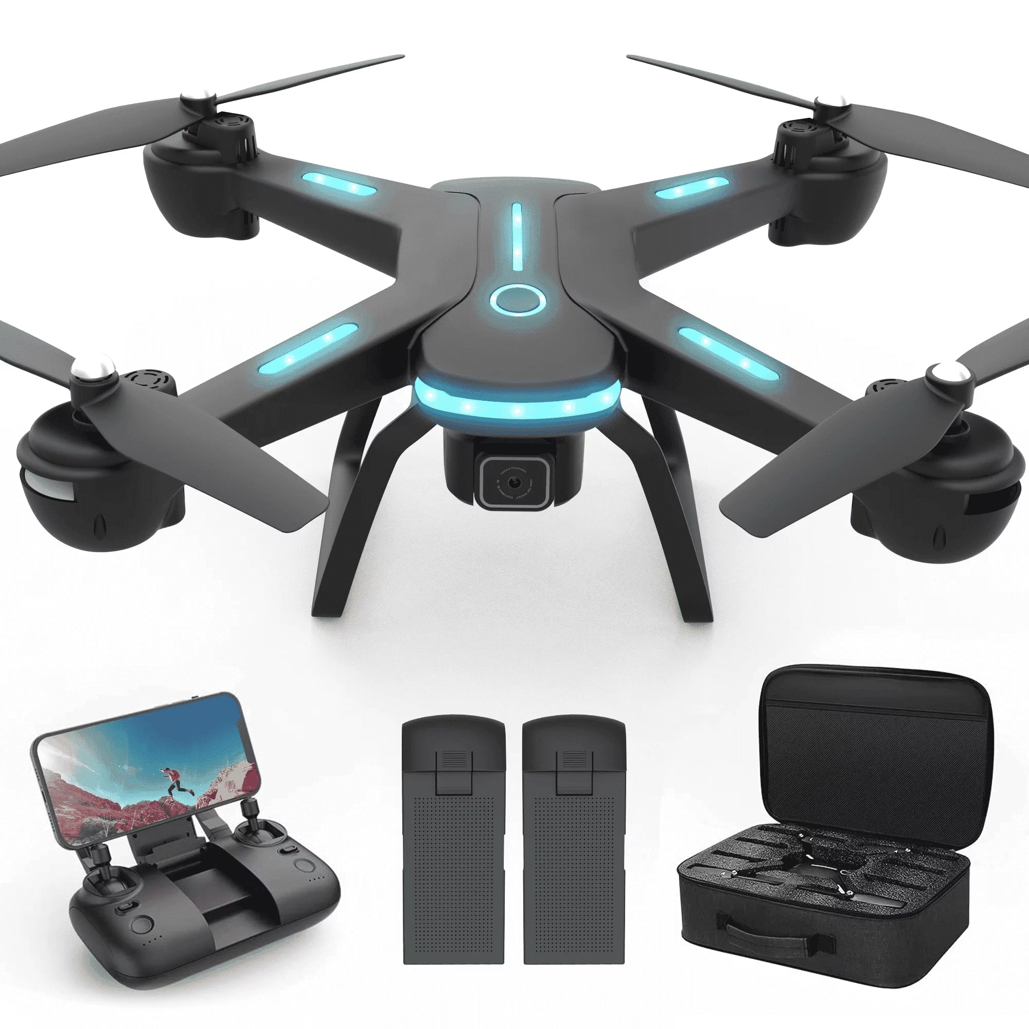 Experience Aerial Adventures with the JY03 Drone: 1080P HD Camera, FPV Fun, and Two Batteries for Endless Exploration!