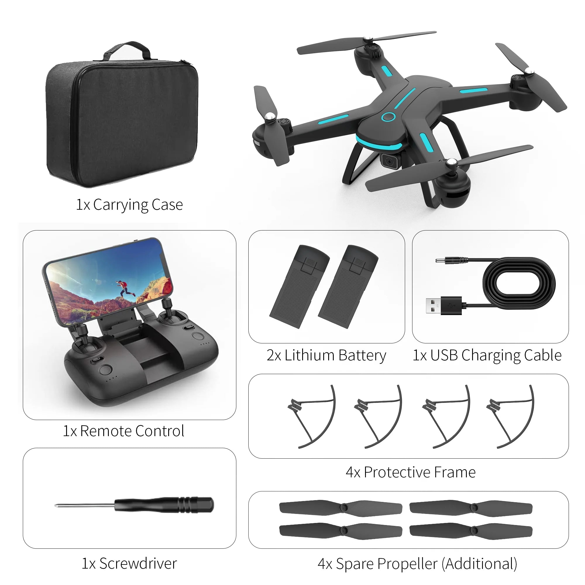 Experience Aerial Adventures with the JY03 Drone: 1080P HD Camera, FPV Fun, and Two Batteries for Endless Exploration!