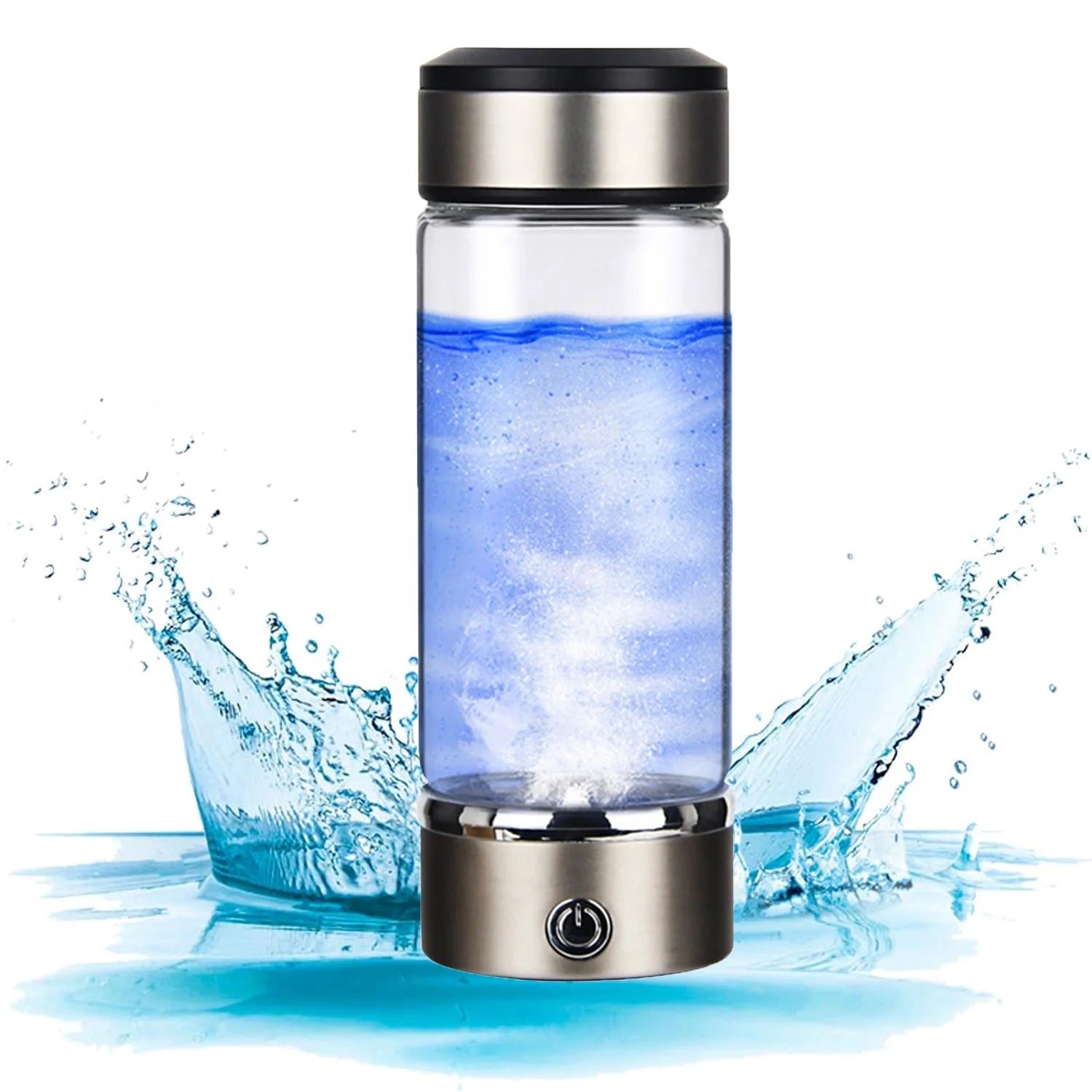 Revolutionary Portable Hydrogen Water Generator - 360ml USB Ionizer for Pure, Healthy Hydration