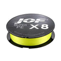 8-Strand Braided Fishing Line for Outdoor Use - 150M to 500M, Suitable for Sea, Ice, River, and Rock Fishing - 20-100LB Strength