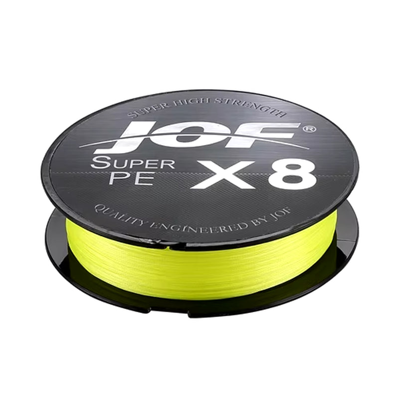 8-Strand Braided Fishing Line for Outdoor Use - 150M to 500M, Suitable for Sea, Ice, River, and Rock Fishing - 20-100LB Strength