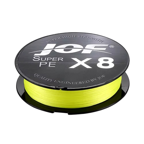 8-Strand Braided Fishing Line for Outdoor Use - 150M to 500M, Suitable for Sea, Ice, River, and Rock Fishing - 20-100LB Strength