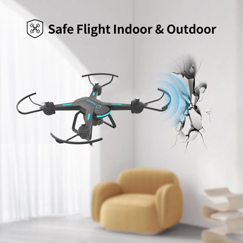Experience Aerial Adventures with the JY03 Drone: 1080P HD Camera, FPV Fun, and Two Batteries for Endless Exploration!