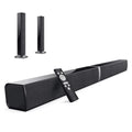 Transform Your Home Audio Experience with Our 50W Bluetooth Sound Bar – Versatile 2.0 Stereo System with Remote Control and Multiple Connectivity Options